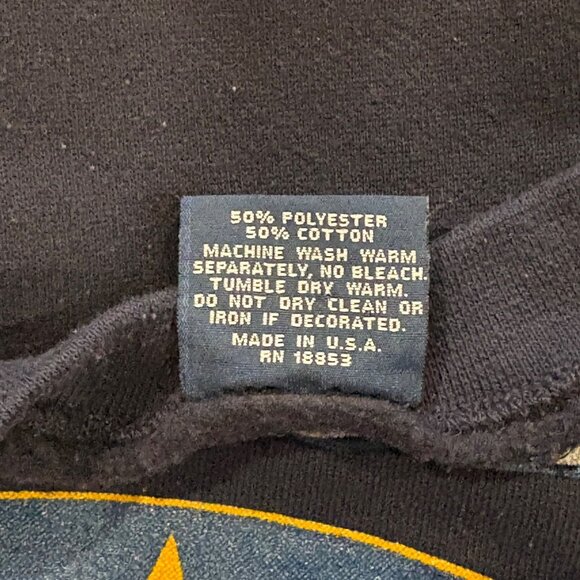 Vintage 90s University of Notre Dame Fighting Irish Sweatshirt Savvy Men's 2XL - Picture 7 of 7